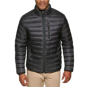 Club Room Mens Down Packable Quilted Puffer Jacket, NWT